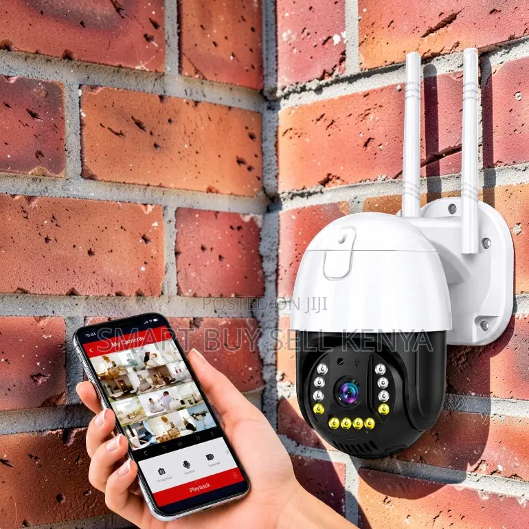 Dustproof Rugged Design 4g Electric Rotating Smart Net Home Camera