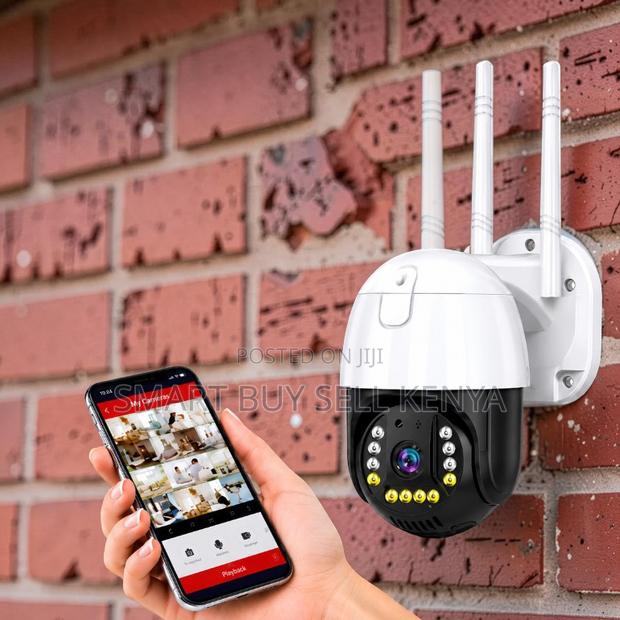 Strong Body Construction 4g Electric Rotating Smart Net Home Camera
