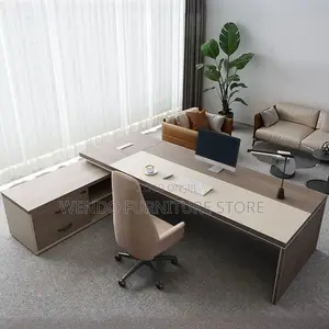 Office Desk; 1600mm Executive L Shaped Office Desk