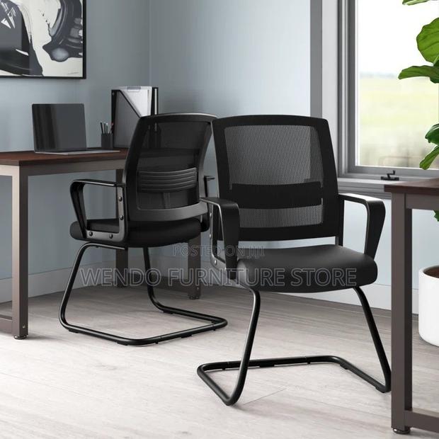 Office Chairs; Mesh Office Chairs Featuring Sled Base