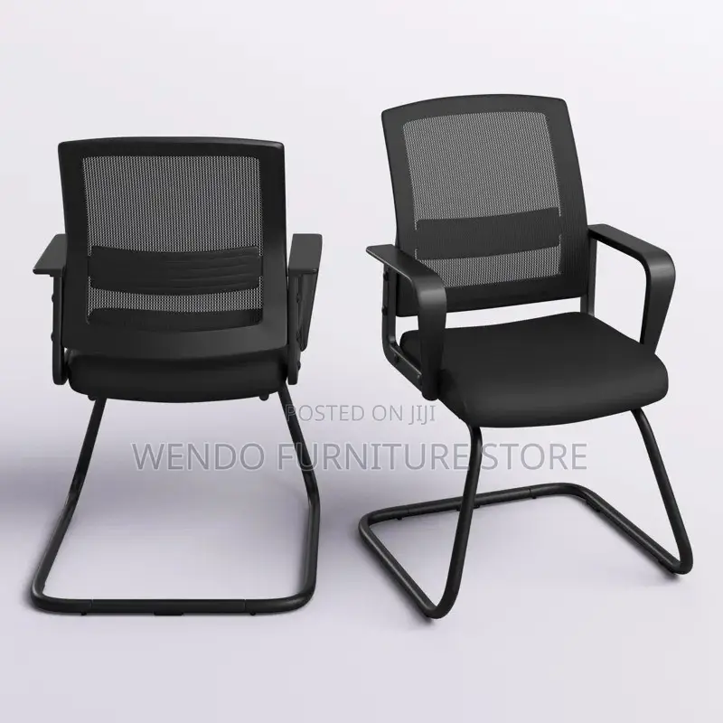 Office Chairs; Mesh Office Chairs Featuring Sled Base