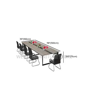 Boardroom Table; 2400mm Office Conference Boardroom Tables