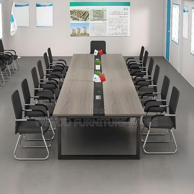 Boardroom Table; 2400mm Office Conference Boardroom Tables - thumbnail 4