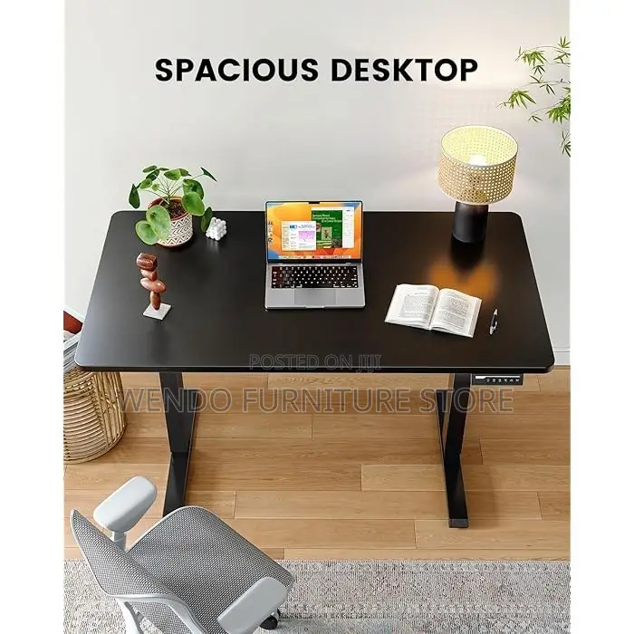 Office Desk; 140cm Electric Adjustable Office Computer Desk