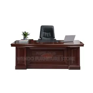 Office Desk; 1.6 Meters Executive Mahogany Directors Desks