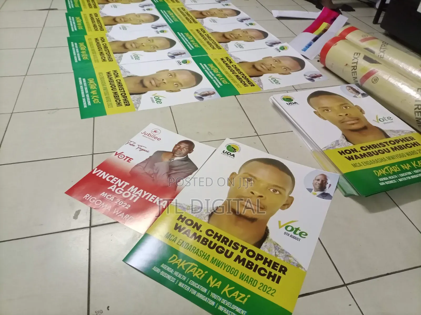 Professional Campaign Poster Printing in Kenya