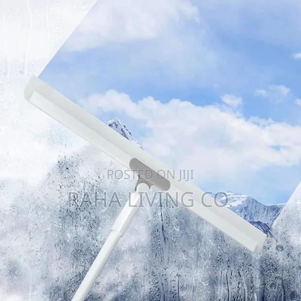 Telescopic Long Handle Window Floor Squeegee Cleaner - thumbnail 6