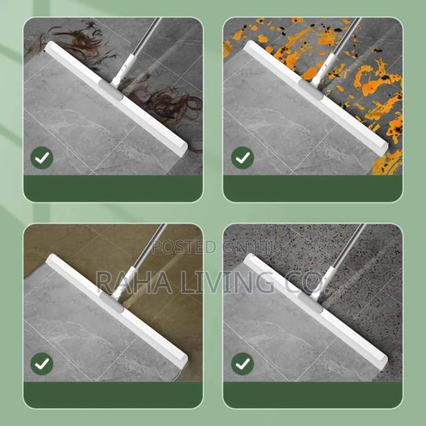 Telescopic Long Handle Window Floor Squeegee Cleaner - thumbnail 11