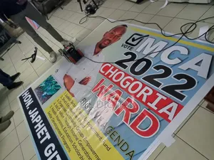 McA/Mp/Senator/ Governor Banners Printing