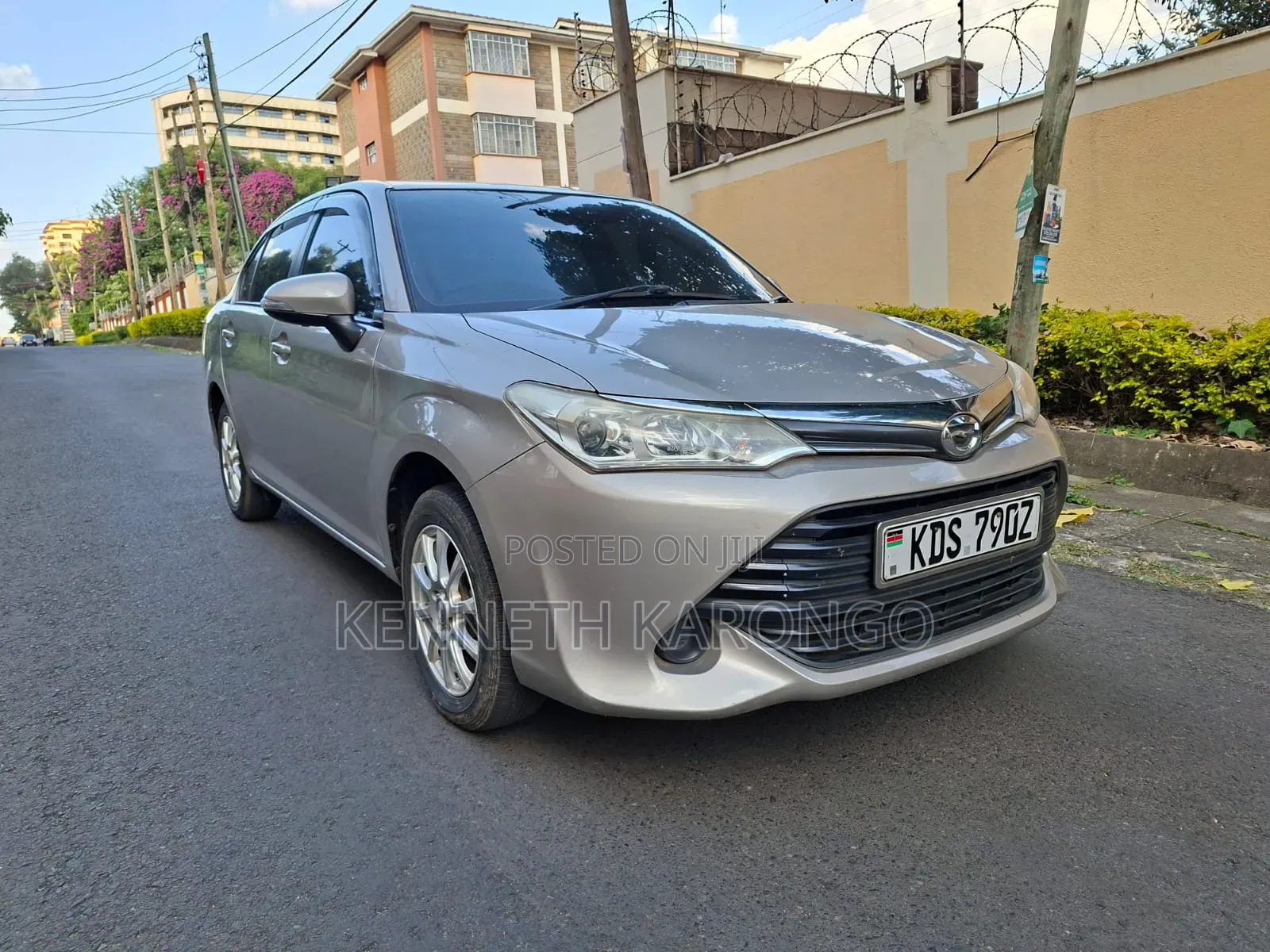 Toyota Axio 2015 Gray