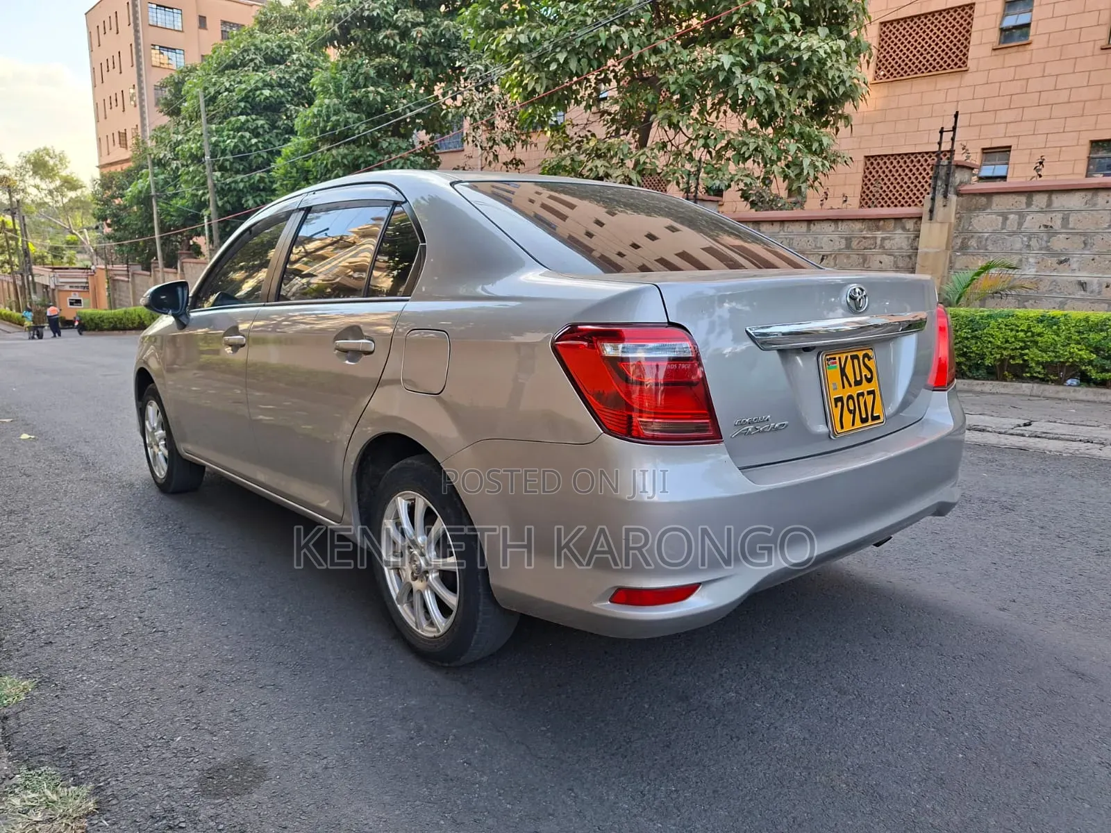 Toyota Axio 2015 Gray