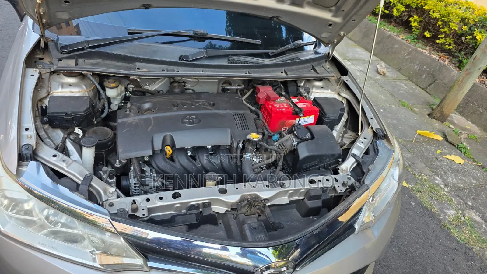 Toyota Axio 2015 Gray