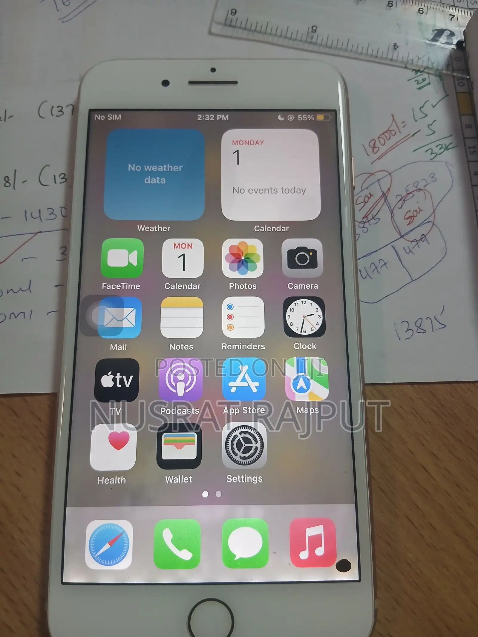 Apple iPhone 8 Plus 256 GB White