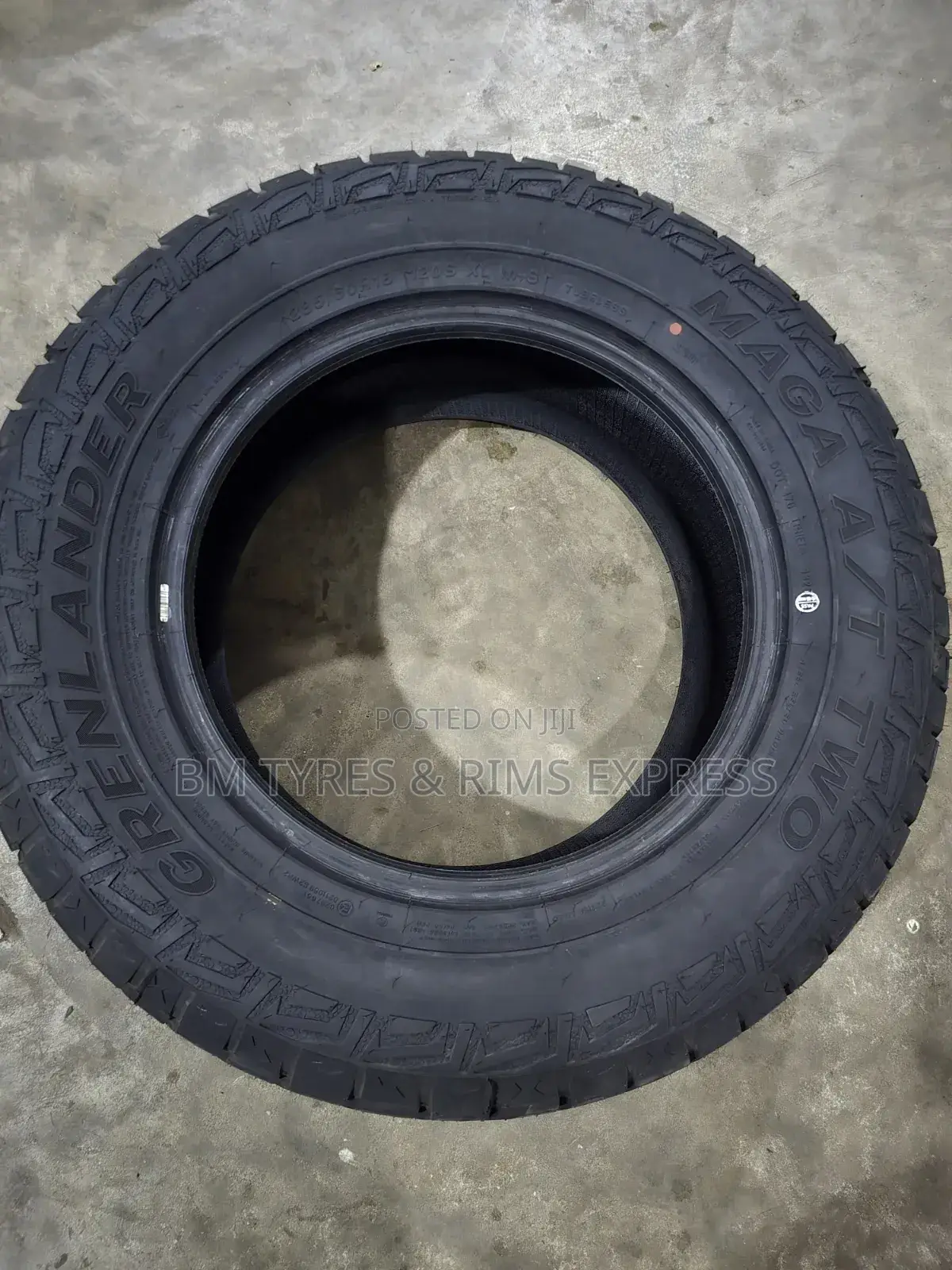 285 /60 R18 Grenlander Tires (All Terrein) Mega.