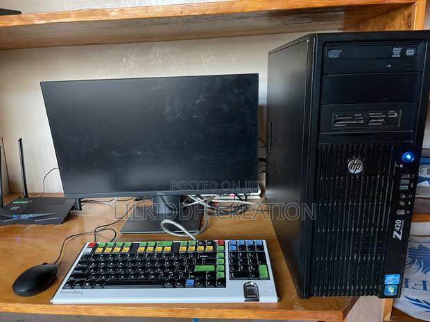 Desktop Computer HP Z420 24GB Intel Xeon HDD+SSD 1.5T