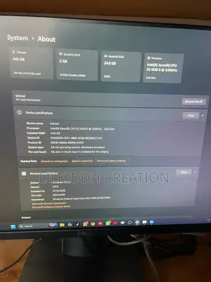 Desktop Computer HP Z420 24GB Intel Xeon HDD+SSD 1.5T