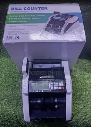 Money Counter Machine Multicurrency With LCD Display for Clear Results