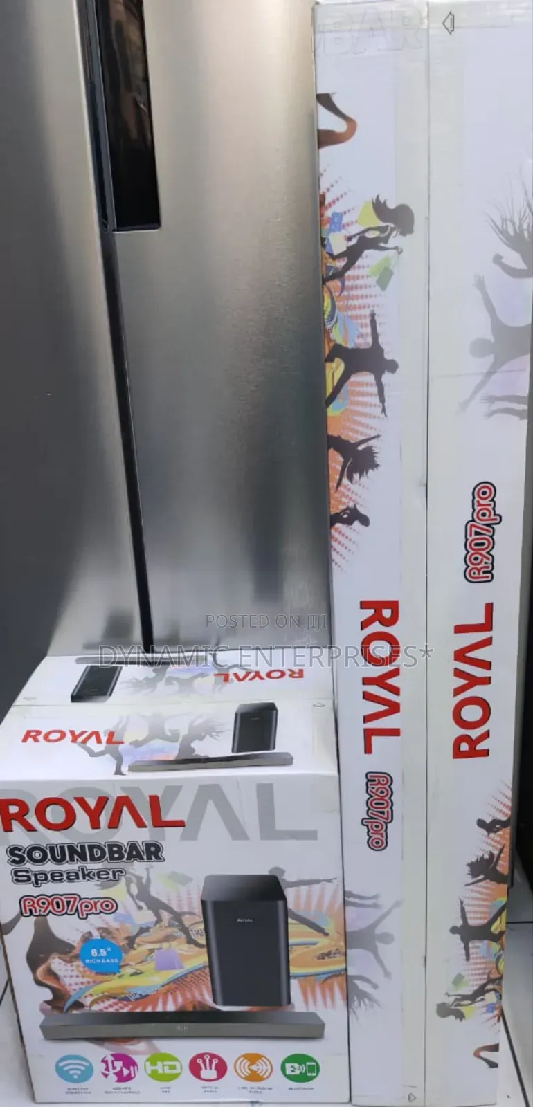 *Royal Woofer 901 Pro Wireless Soundbar