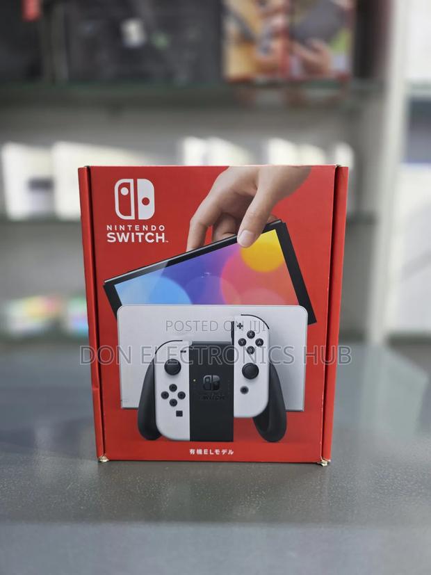 Nintendo Switch Oled White - thumbnail 3