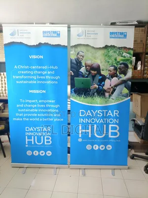 Satin Material Rollup Banners