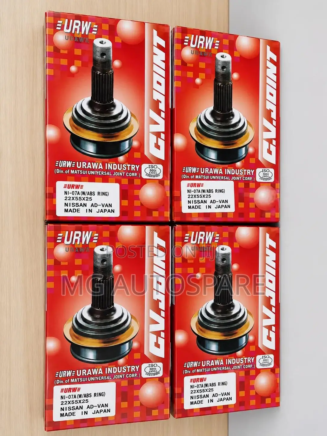 Nissan Ad-Van Cv Joint (22×55×25)