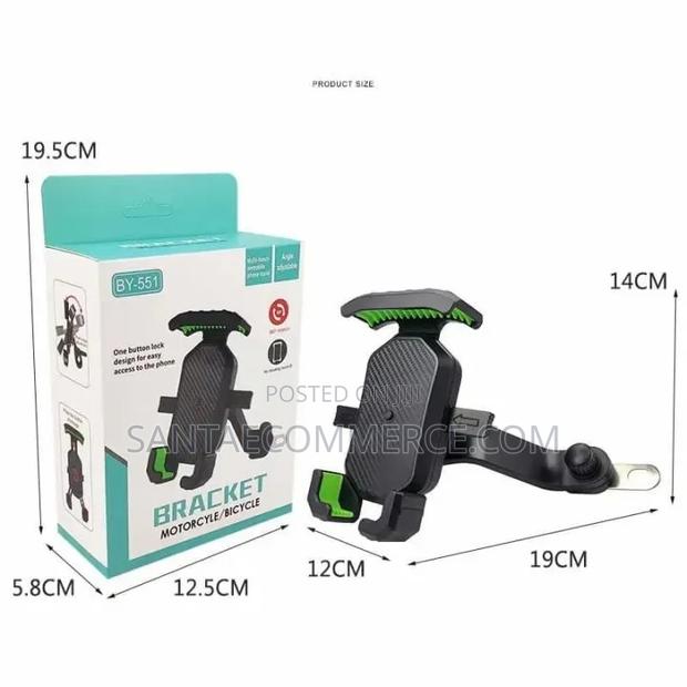 Motorcycle 360-degree Phone Holder - thumbnail 2