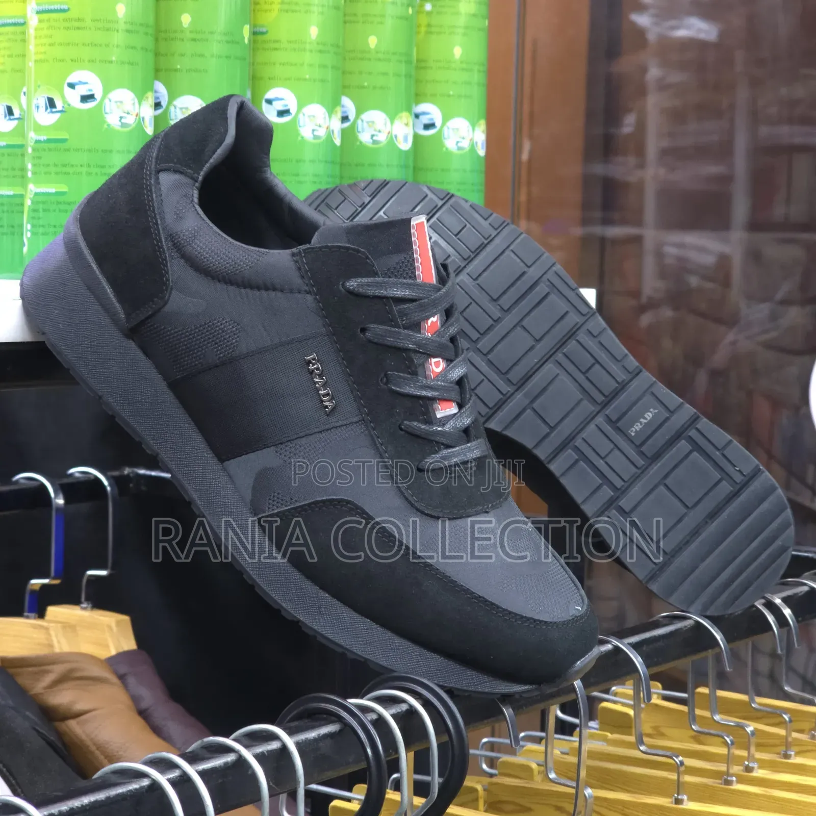 All Black Men Prada Casuals