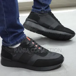 All Black Men Prada Casuals
