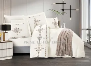 Eyptian Duvet Covers With Bedsheet and 2 Pillows