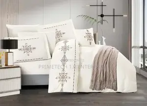 Eyptian Duvet Covers With Bedsheet and 2 Pillows