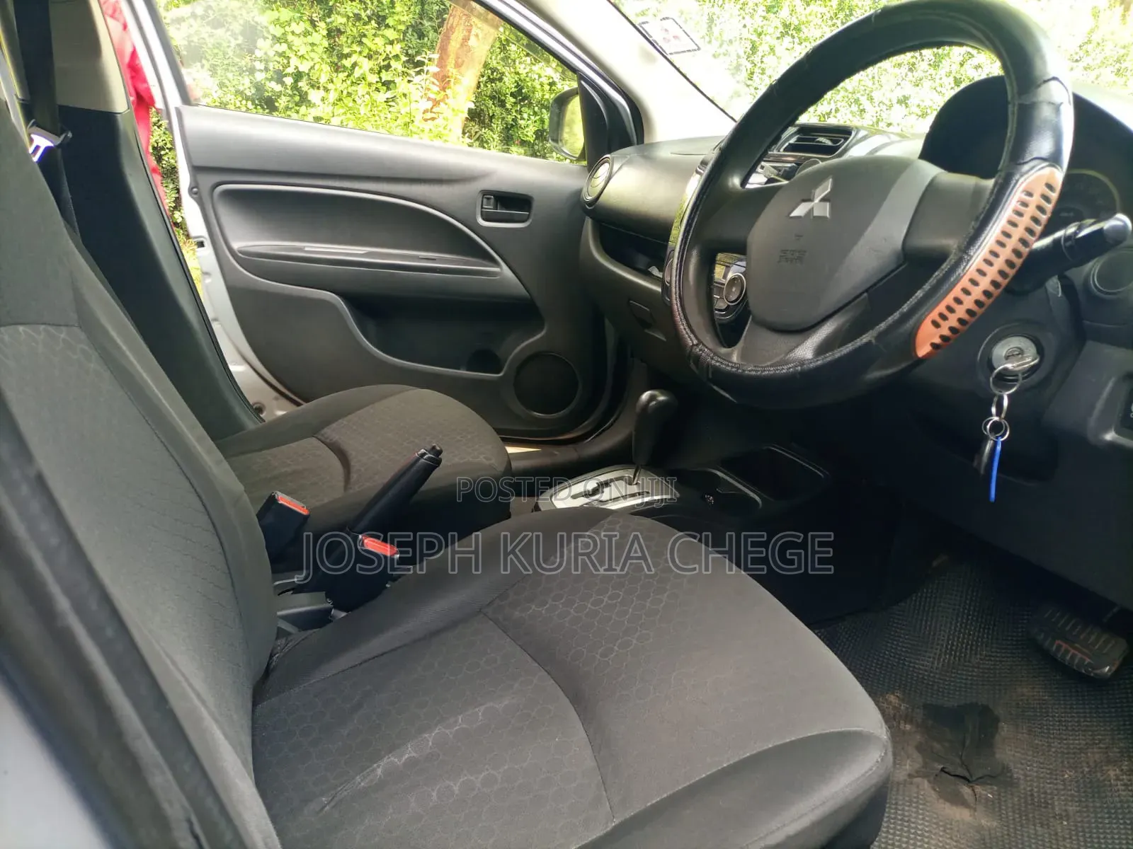 Mitsubishi Mirage 2015 Silver