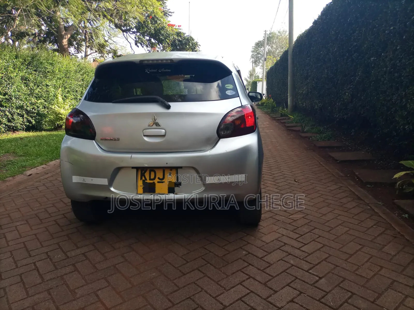 Mitsubishi Mirage 2015 Silver