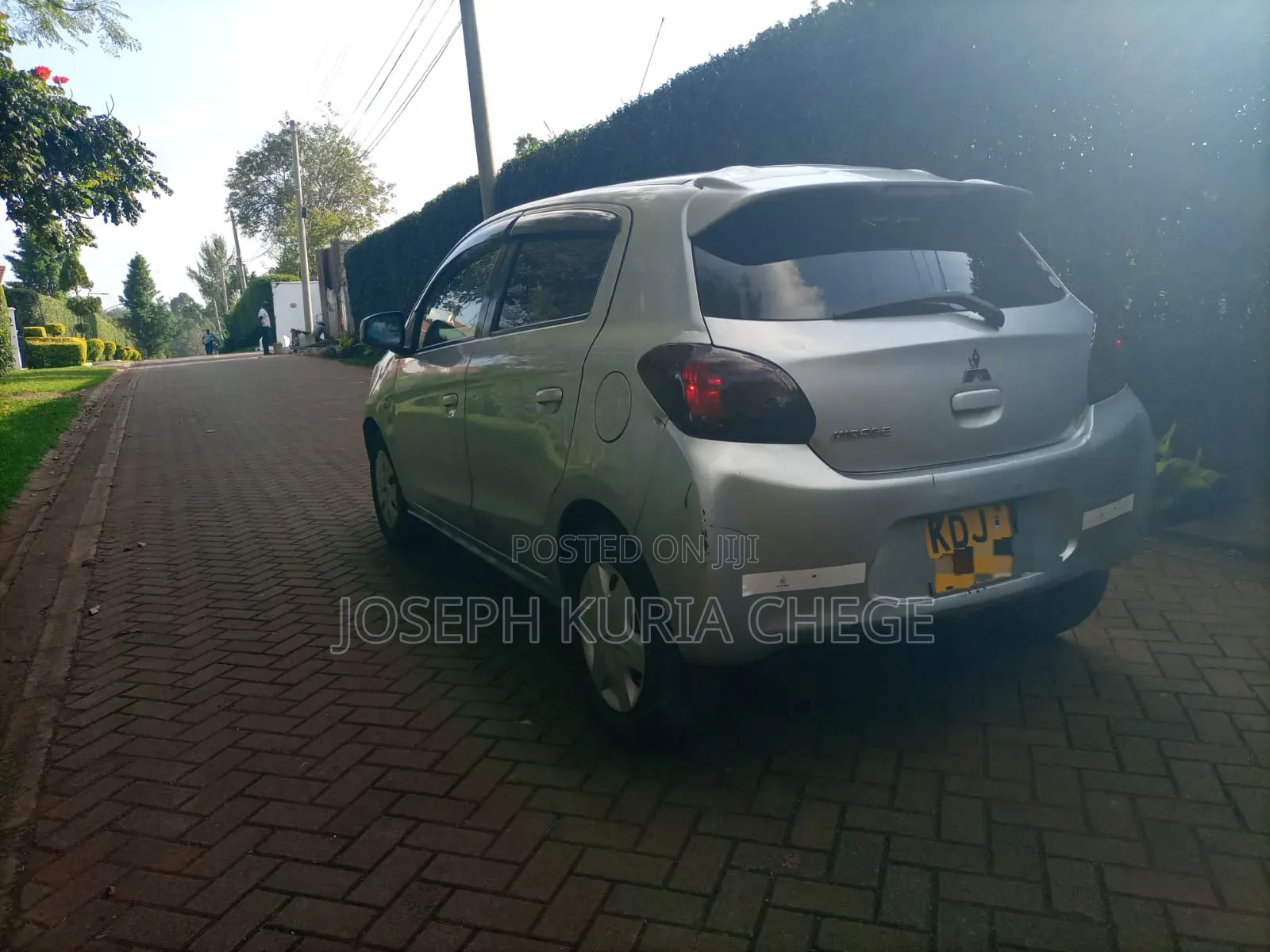 Mitsubishi Mirage 2015 Silver