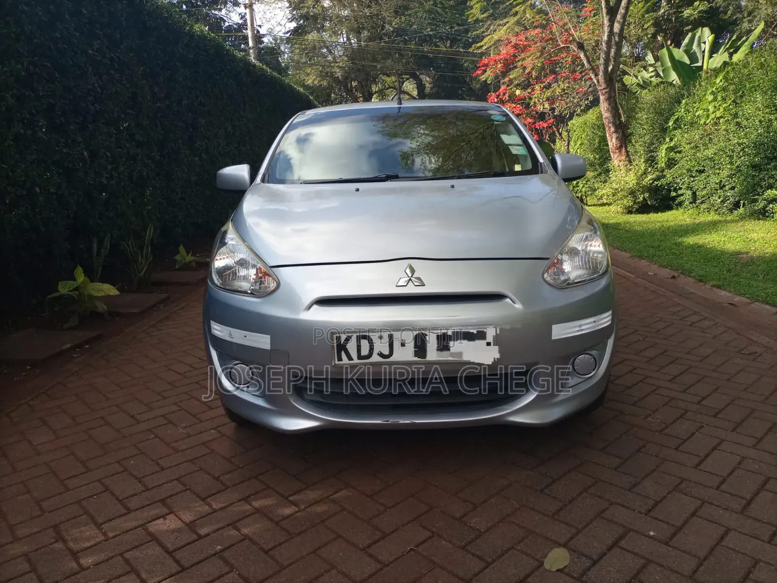 Mitsubishi Mirage 2015 Silver