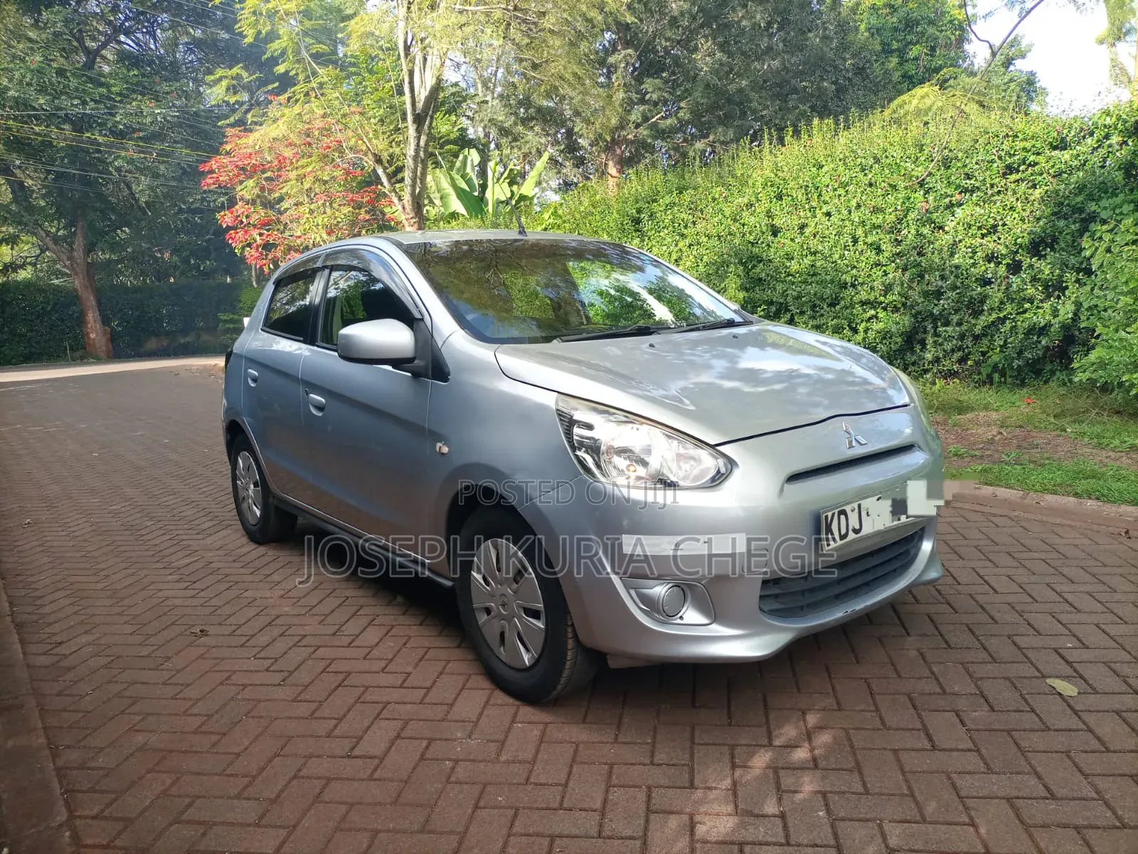 Mitsubishi Mirage 2015 Silver