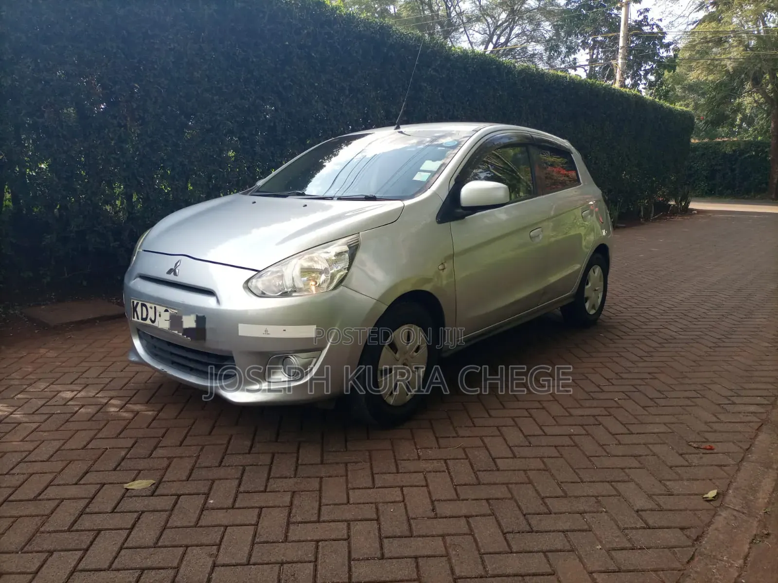 Mitsubishi Mirage 2015 Silver