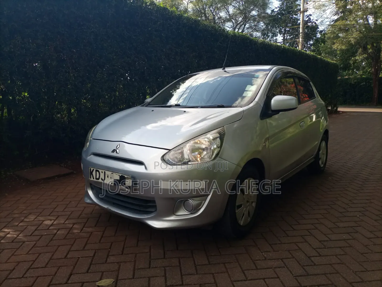 Mitsubishi Mirage 2015 Silver