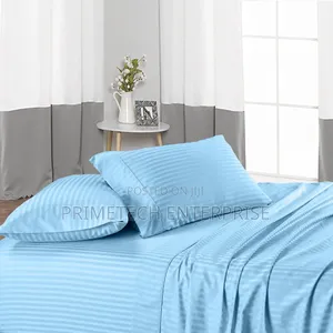 Cotton Stripped Bedsheet 6by6