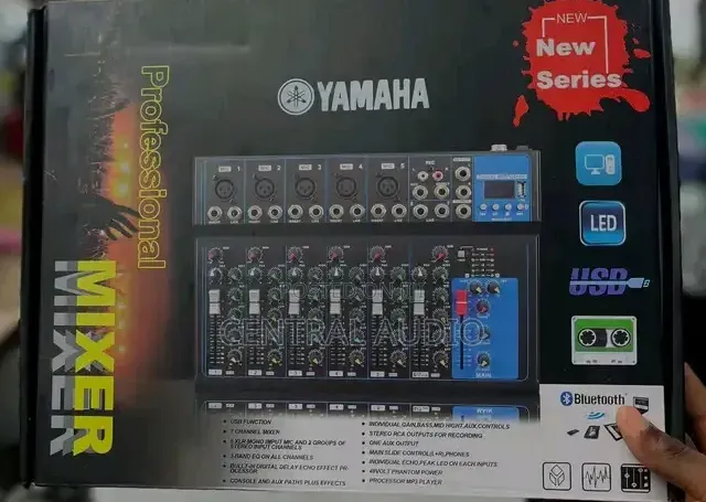 Yamaha F-7 Usb 7channel Plain Mixer