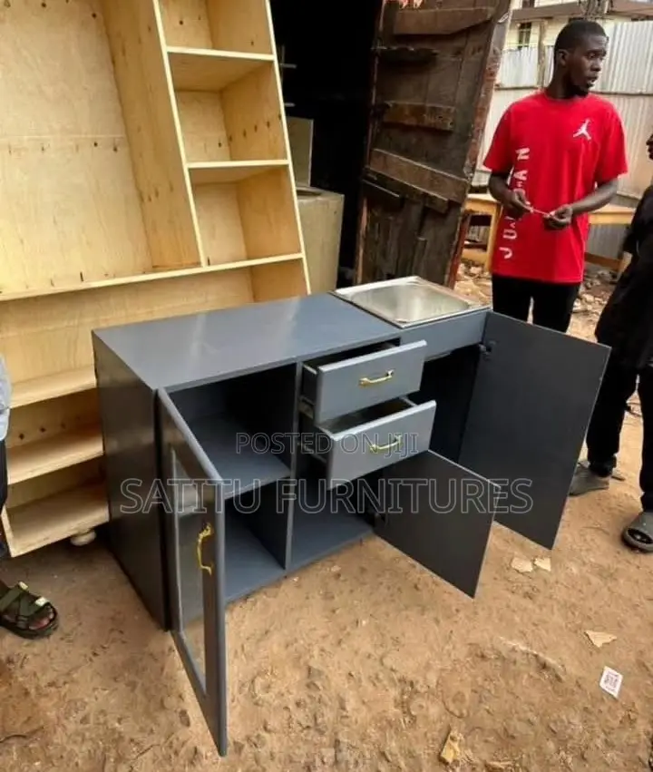 Modern Compact Storage Cabinet