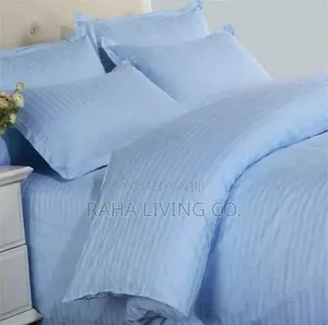 Hotel Quality Striped Bedsheet Set | 4 PCS | All Sizes