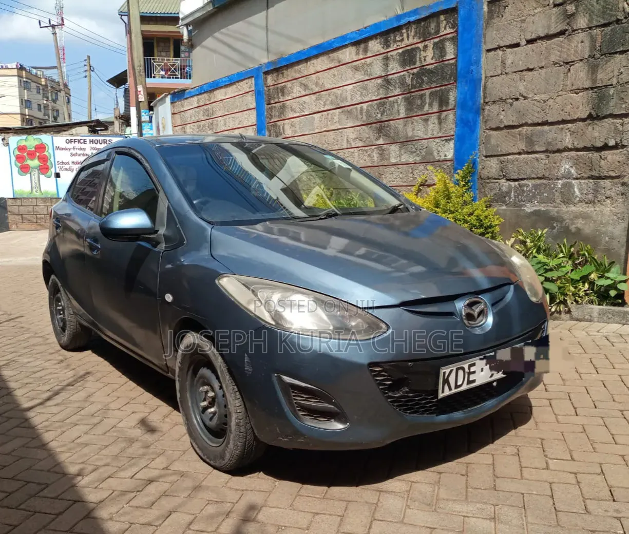 Mazda Demio 2014 Gray
