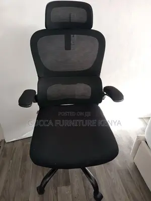 Office High Back Chair With Flip Arms