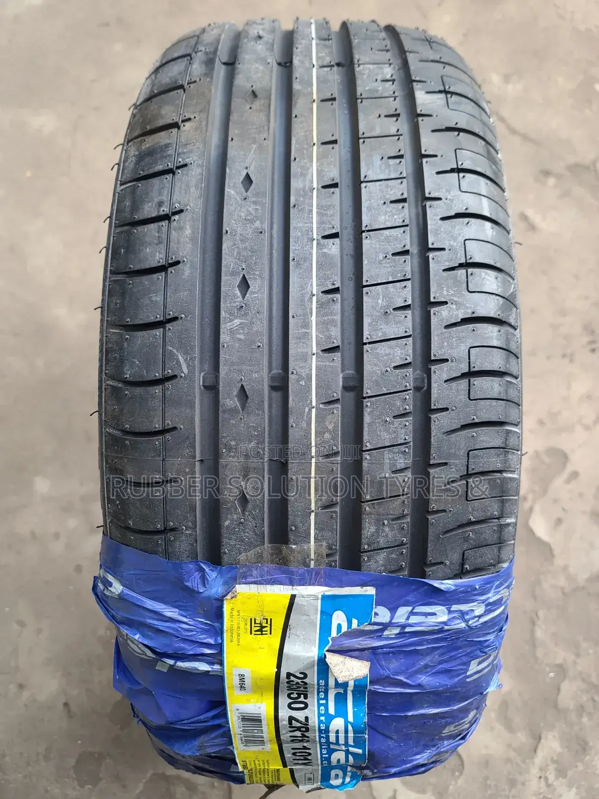 235/50 R18 Accelera Tyres 101y (Made in Indonesia)