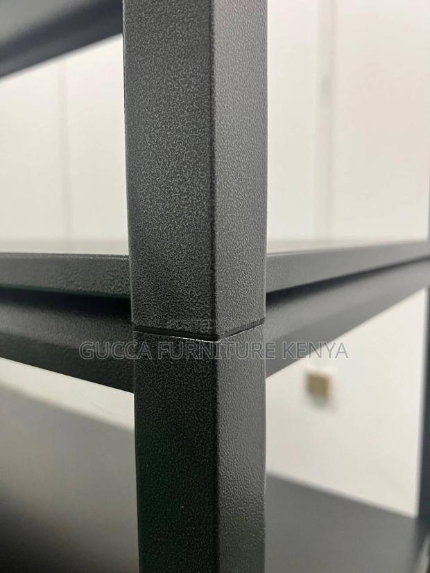 Adjustable Blak Metallic Filling Rack. - thumbnail 3