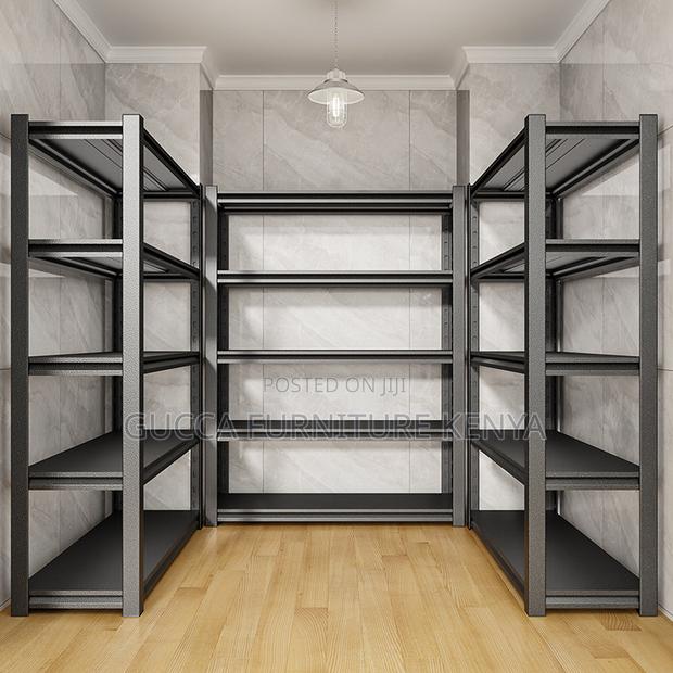 Adjustable Blak Metallic Filling Rack. - thumbnail 5