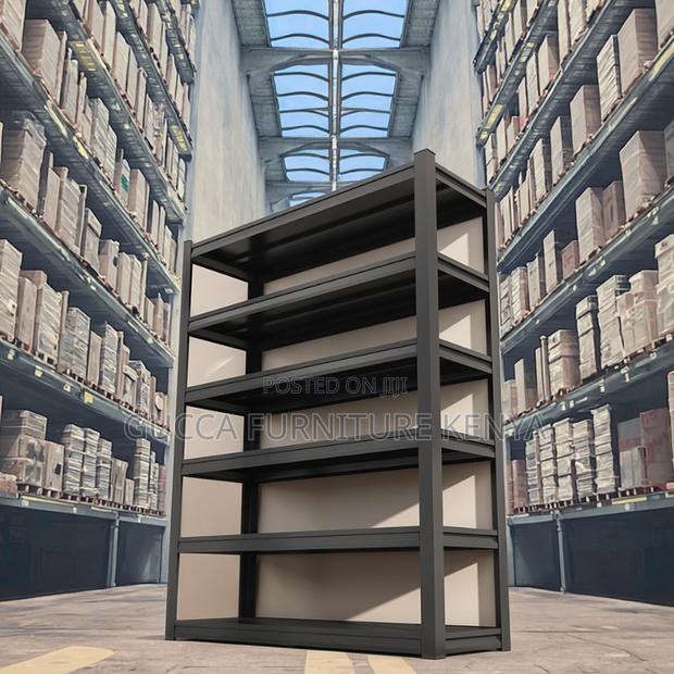Adjustable Blak Metallic Filling Rack. - thumbnail 9