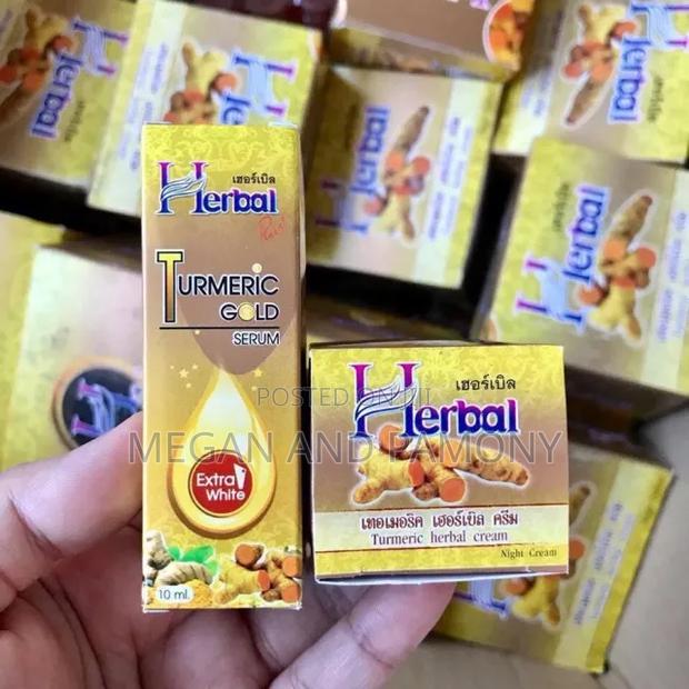 Herbal Gold Tumeric Serum And Cream - thumbnail 6