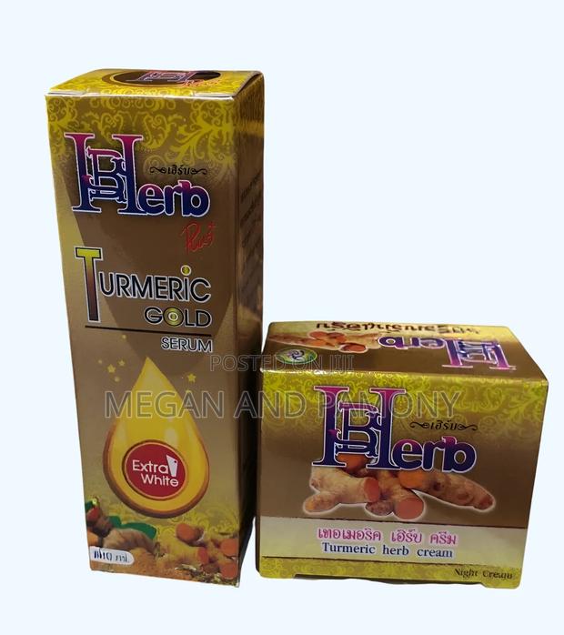 Herbal Gold Tumeric Serum And Cream - thumbnail 8