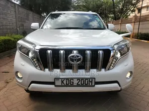 Toyota Land Cruiser Prado 2015 White